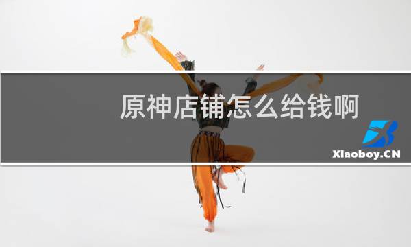 原神店铺怎么给钱啊