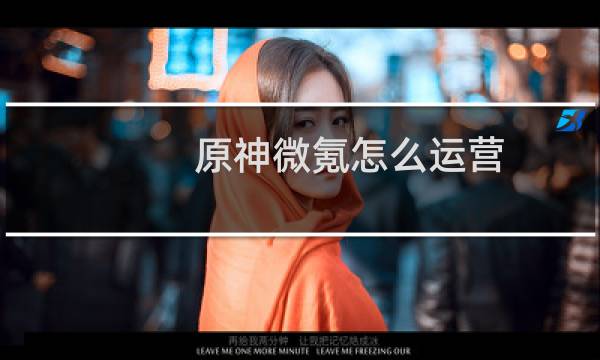 原神微氪怎么运营