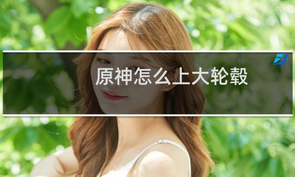 原神怎么上大轮毂