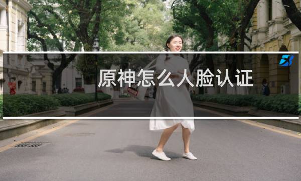 原神怎么人脸认证