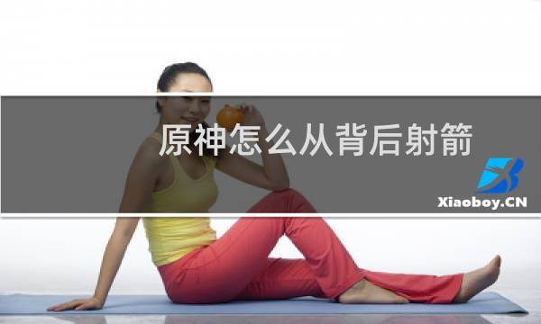 原神怎么从背后射箭