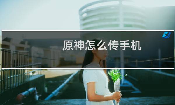 原神怎么传手机
