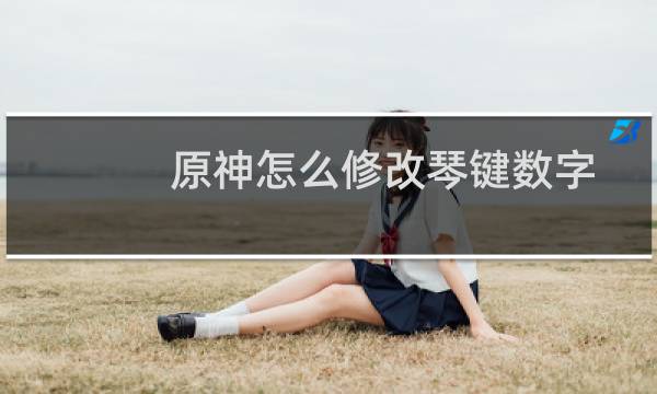 原神怎么修改琴键数字