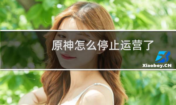 原神怎么停止运营了