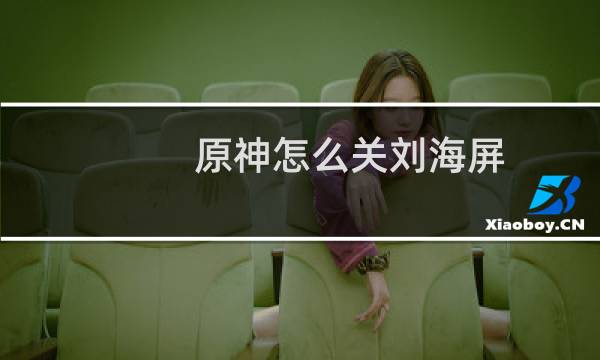 原神怎么关刘海屏