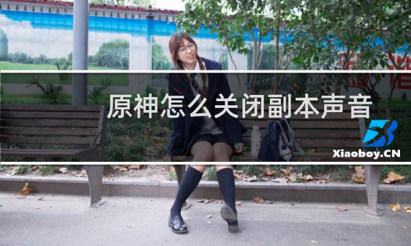 原神怎么关闭副本声音