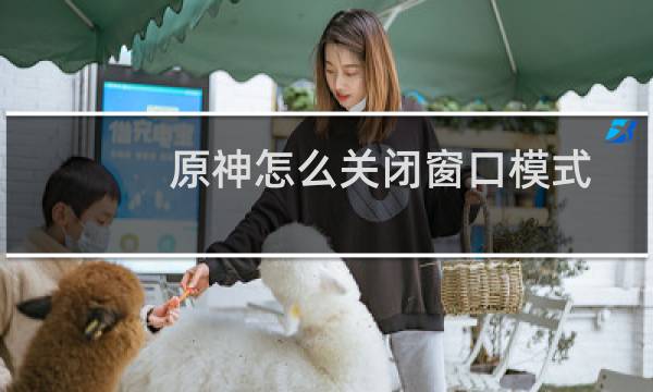 原神怎么关闭窗口模式