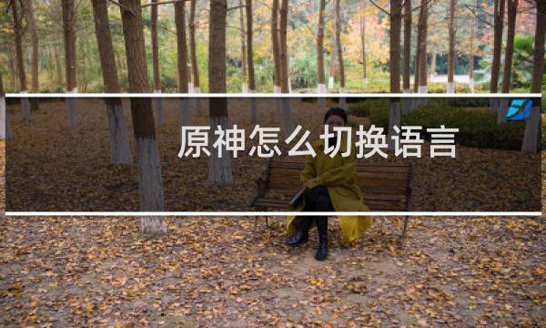 原神怎么切换语言