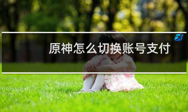 原神怎么切换账号支付