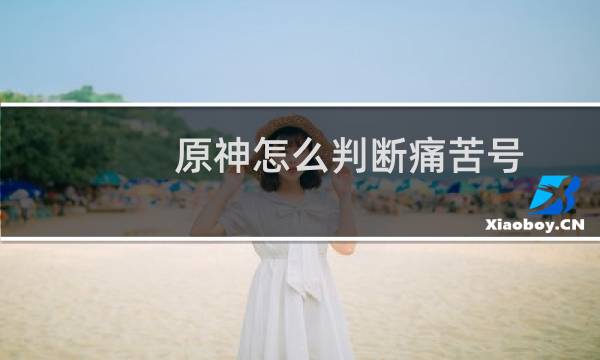 原神怎么判断痛苦号