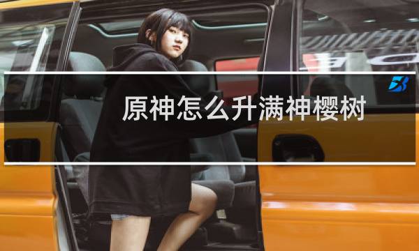 原神怎么升满神樱树