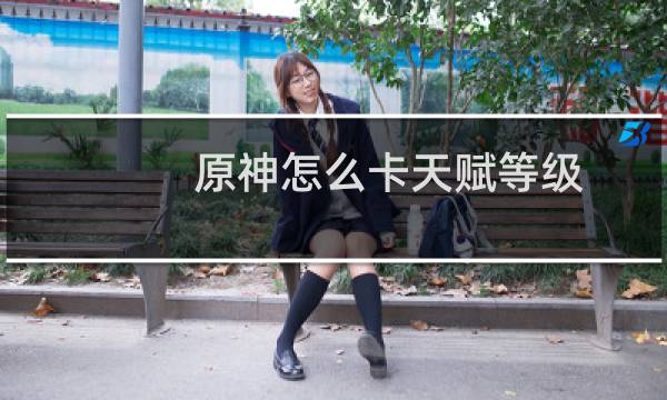原神怎么卡天赋等级