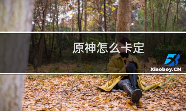 原神怎么卡定