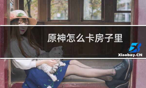 原神怎么卡房子里