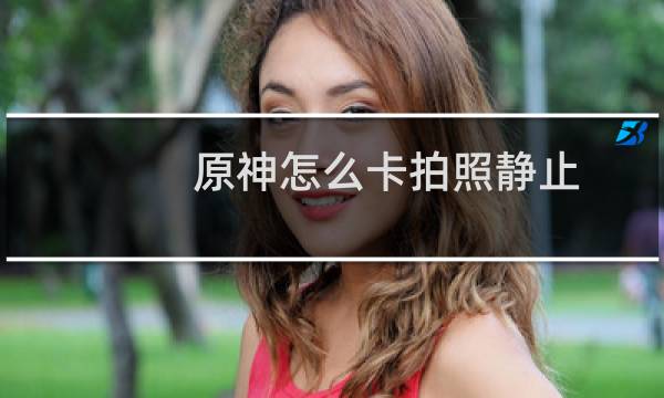 原神怎么卡拍照静止