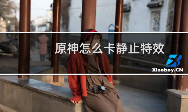 原神怎么卡静止特效