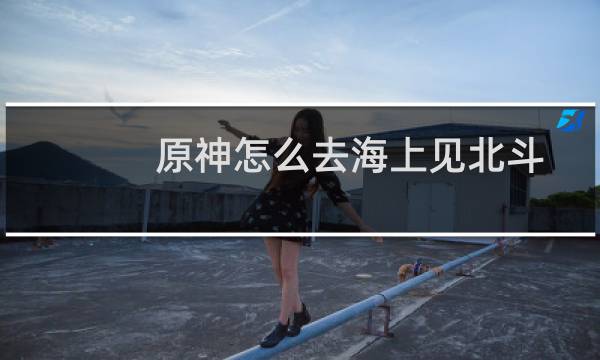 原神怎么去海上见北斗