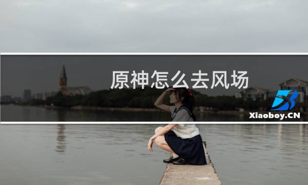 原神怎么去风场