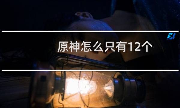 原神怎么只有12个