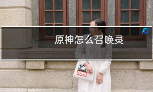 原神怎么召唤灵