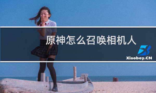 原神怎么召唤相机人