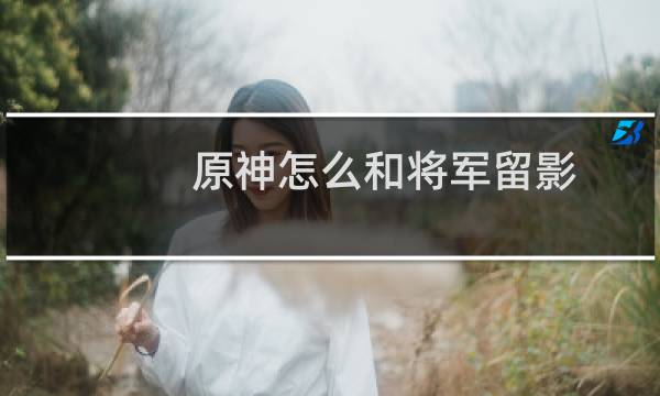 原神怎么和将军留影