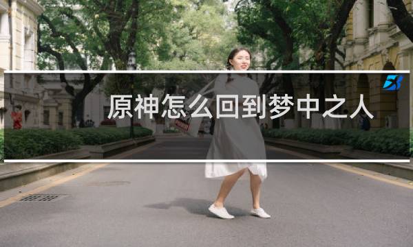原神怎么回到梦中之人
