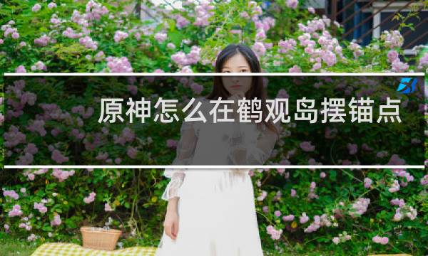 原神怎么在鹤观岛摆锚点