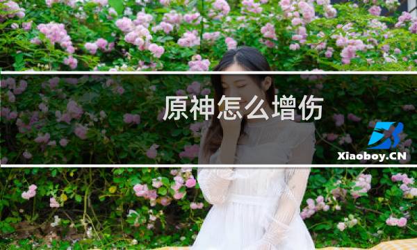原神怎么增伤