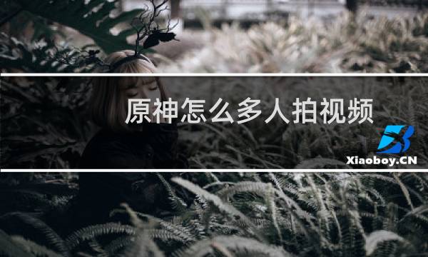 原神怎么多人拍视频