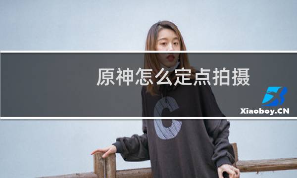 原神怎么定点拍摄