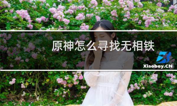 原神怎么寻找无相铁