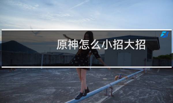 原神怎么小招大招