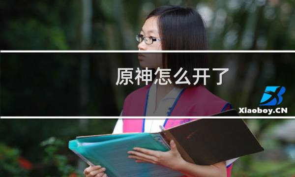 原神怎么开了