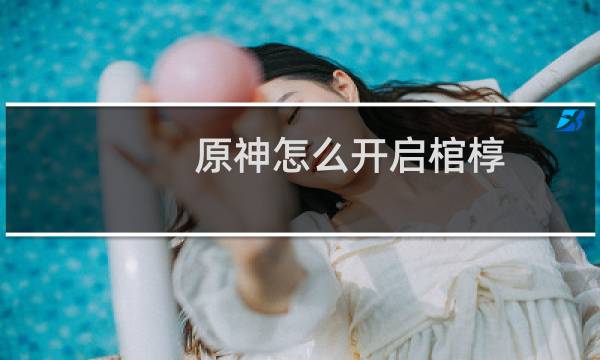 原神怎么开启棺椁