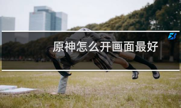 原神怎么开画面最好