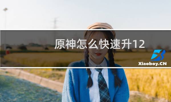 原神怎么快速升12