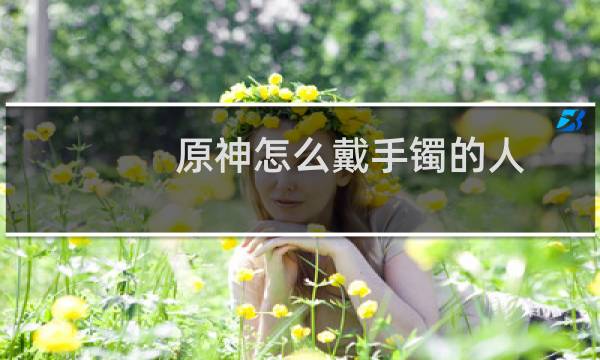 原神怎么戴手镯的人