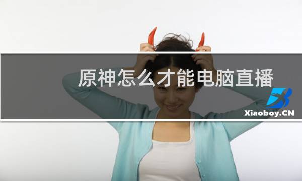 原神怎么才能电脑直播