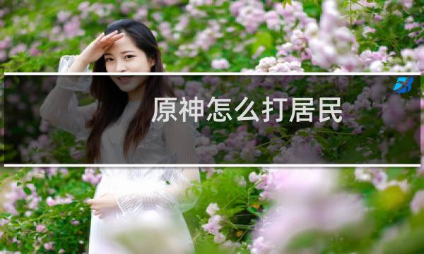 原神怎么打居民