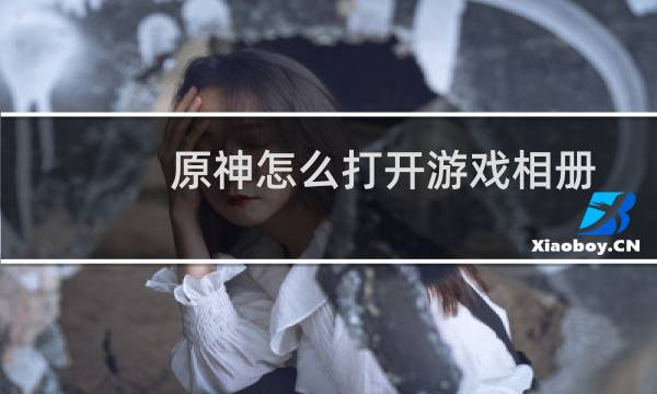 原神怎么打开游戏相册