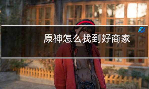 原神怎么找到好商家