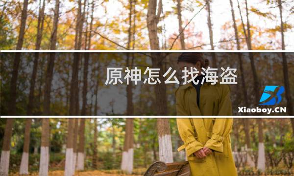 原神怎么找海盗