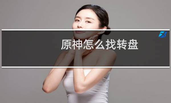 原神怎么找转盘