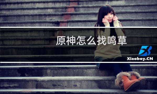 原神怎么找鸣草