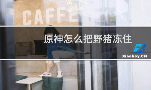 原神怎么把野猪冻住