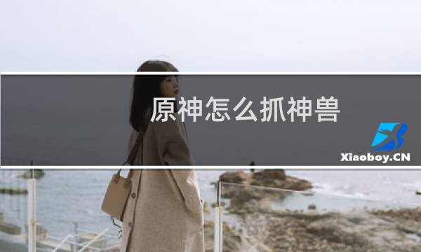 原神怎么抓神兽