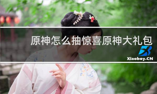 原神怎么抽惊喜原神大礼包