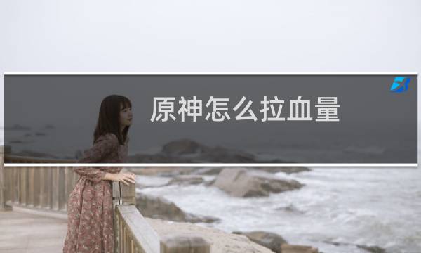 原神怎么拉血量
