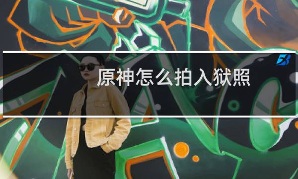 原神怎么拍入狱照